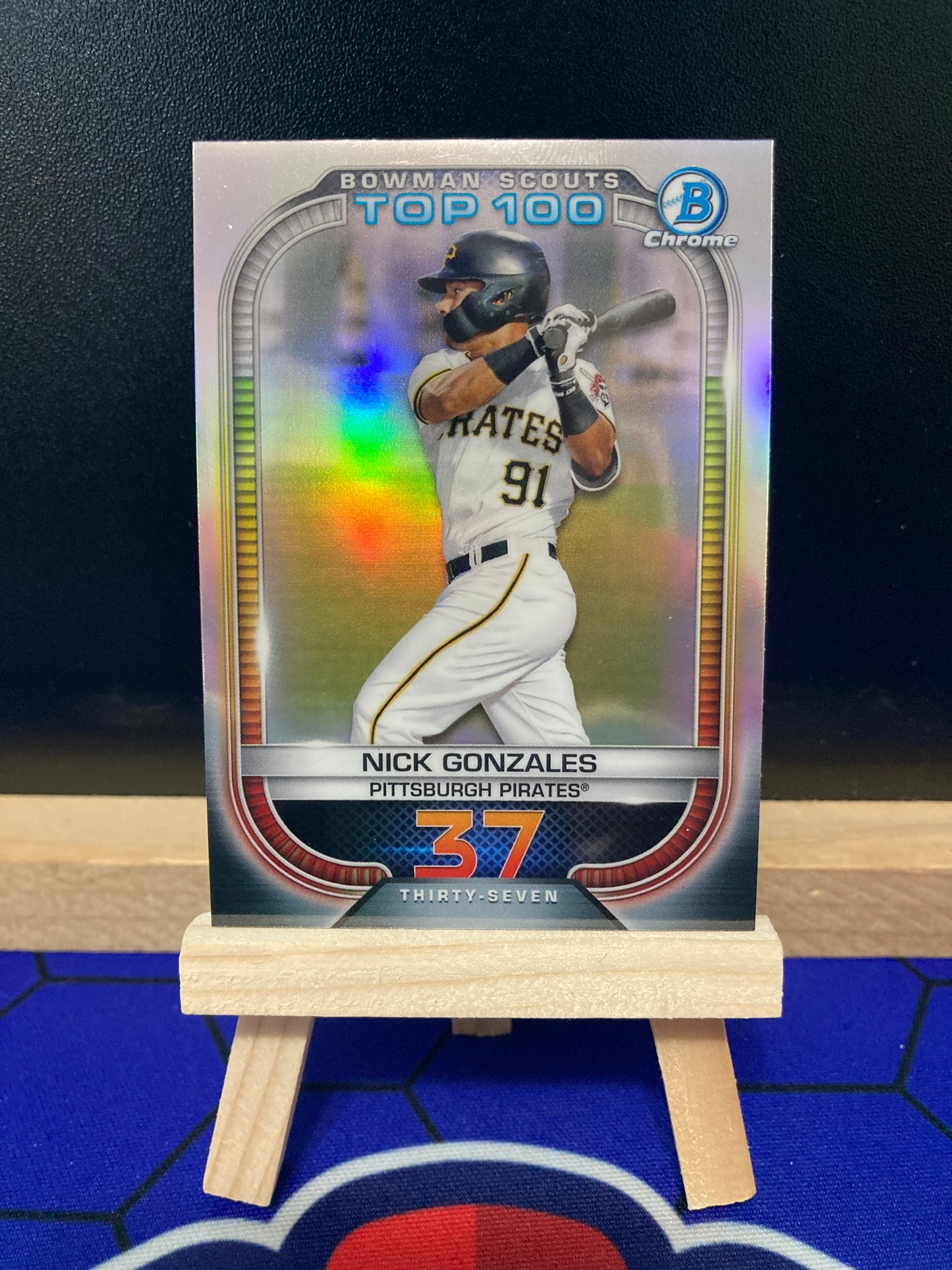 Nick Gonzales ~ 2021 Bowman Chrome Scouts Top 100