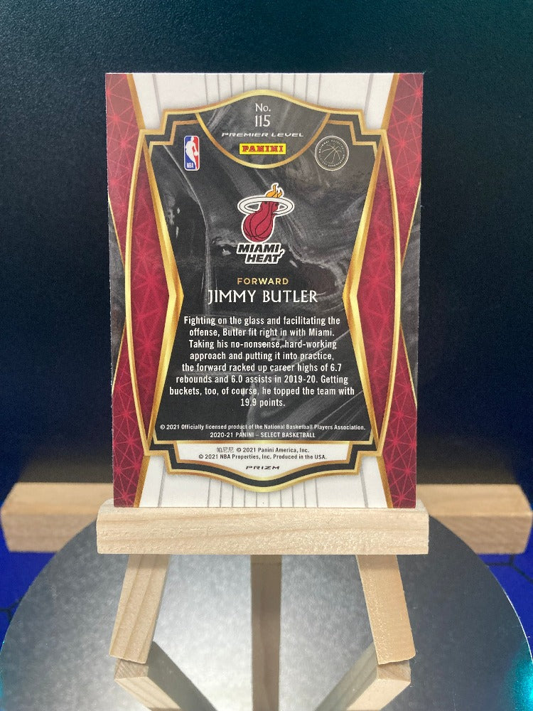 Jimmy Butler ~ 2020-21 Select Prizm Red Wave Premier Level