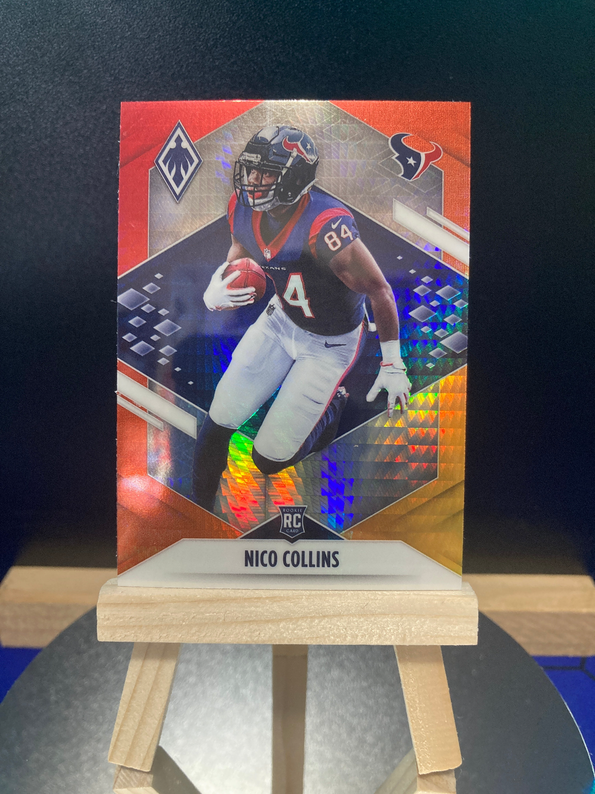 Nico Collins ~ 2021 Phoenix Fire Burst Rookie RC